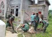 TMMD ke-124 Kodim 0320 Dumai: Sumur Bor dan MCK Hadirkan Kesejahteraan Baru bagi Warga Bukit Kapur
