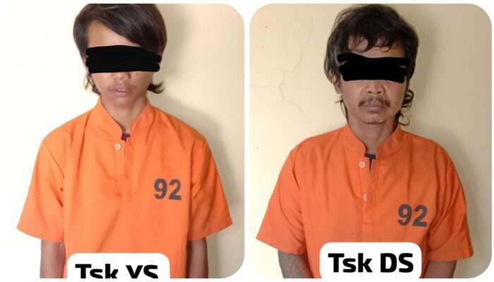 Dua Pelaku Curanmor di Warujayeng Dibekuk Polisi, Satu Unit Motor Lawas Berhasil Diamankan