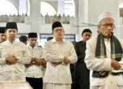 Sholat Iduladha di Masjid Al Akbar Surabaya, M.Nuh Sampaikan Pesan Syukur Nikmat dan Keteladanan Nabi Ibrahim