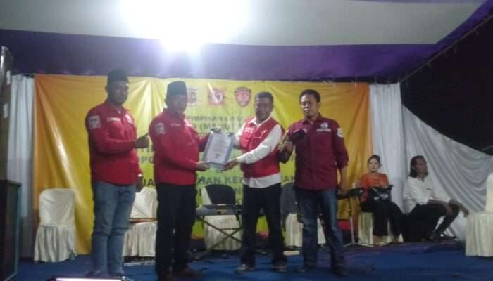 Pelantikan DPC Madas Mojokerto Raya,Serah terima SK Pengurusan Baru dan Santunan Anak Yatim