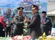 Kapolres Nganjuk Hadiri Upacara HUT TNI ke-80, Wujudkan Sinergi Forkopimda Lewat Kejutan Spesial