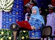 Gubernur Khofifah Pimpin Upacara HUT ke-54 KORPRI di Gedung Grahadi