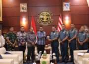 Pererat Sinergitas, Komandan Kodaeral V dan Wakil Bupati Nganjuk Bahas Kolaborasi Ketahanan Pangan Kedelai