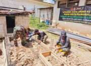 Satgas TMMD Wujudkan Fasilitas Sanitasi, Pembangunan MCK Ponpes di Konang Mulai Dikerjakan