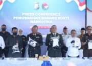 Polda Jatim Musnahkan 22,226 Kg Kokain, Tegaskan Komitmen Perang Melawan Narkoba