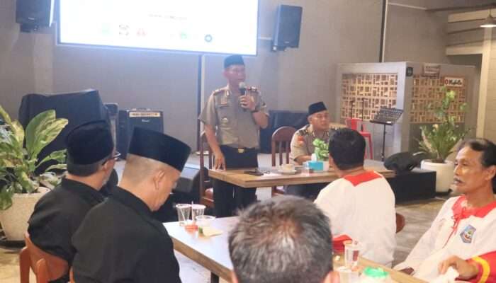 Polres Madiun Kota Perkuat Komitmen Jogo Jatim Lewat Kopi Pendekar