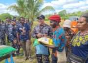 Bersama Masyarkat Papua, Kodaeral XI Gelar Panen Raya Padi dan Bakti Sosial di Merauke, Guna memperkuat Ketahanan Pangan Nasional