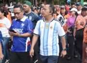 Hari Jadi Ke-451 Kota Ambon, Dansathantai Kodaeral IX Ikuti Amboina Colour Fun Walk