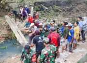 Kerja Bakti TNI-Rakyat Percepat Pembangunan Jembatan Garuda TA 2026