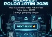 Polda Jatim Gelar KreaFest 2026, Ajak Generasi Muda Manfaatkan AI untuk Edukasi dan Keselamatan Masyarakat