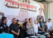 Polrestabes Surabaya Amankan 45 Tersangka Hasil Pengembangan Penyidikan Kasus Siber Internasional