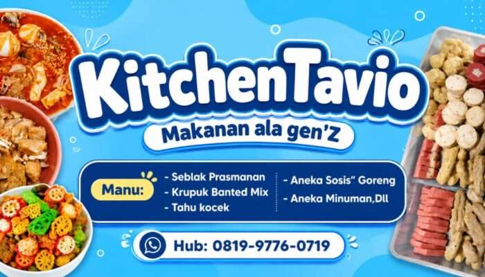 Gen Z Surabaya Merapat! Seblak Prasmanan Topping Bebas + WiFi Kenceng Cuma di KichenTavio