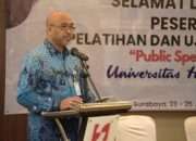 UHT Gelar Pelatihan Public Speaking, Bekali 32 Dosen Tingkatkan Kompetensi Komunikasi