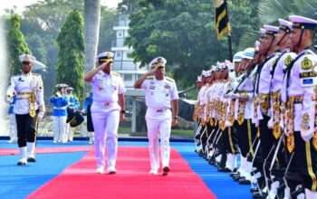 Kasal Terima Kunjungan Kehormatan Kasal Filipina, Perkuat Kerja Sama Maritim Indonesia–Filipina