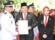 Bupati dan Wakil Bupati Sidoarjo Lantik 80 Kepala Desa Terpilih Hasil Pilkades Serentak 2026.