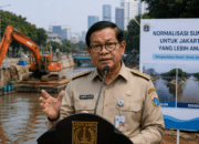 Pramono Lanjutkan Normalisasi Sungai, Upaya Kurangi Dampak Banjir di Jakarta