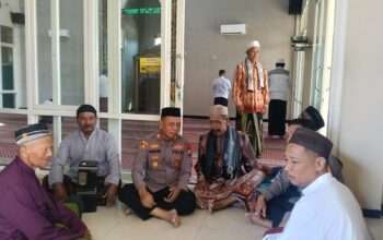 Kapolsek Jabon Silaturahmi Kamtibmas dengan Tokoh Agama dan Masyarakat