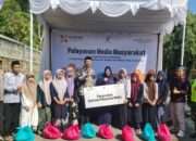 RATUSAN WARGA WUNGKIRSARI IKUTI BAKSOS DJARUM FOUNDATION DAN YBSI KE 35 DI PP AL KHAFIFIYAH BAWANG BATANG