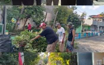 Semangat Gotong Royong Warnai Peringatan HUT ke-81 Kemerdekaan RI di RW 04 Kelurahan Gundih