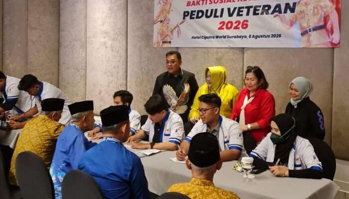 YBSI bersama MPM Honda Jatim Berikan Pemeriksaan dan Pengobatan Gratis bagi 100 Veteran LVRI