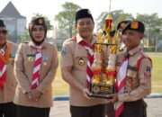 Bupati Subandi Pimpin Apel Besar Hari Pramuka ke-65, Perkuat KomitmenGenerasi Muda Menuju Indonesia Emas 2045