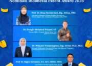 Empat Inovasi Dosen UHT Masuk Nominasi Indonesia Patent Awards 2026