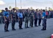 Wadan Kodairal XI Tinjau Kerja Bakti Pembersihan Stadion Katalpal Merauke, Jelang Upacara HUT Ke-81 Kemerdekaan RI