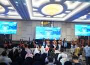 Drumband Gita Jala Sena Gebrak Surabaya Marketing Week 2026, UHT Tampilkan Semangat Maritim dan Riset Berdampak