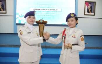 Estafet Kepemimpinan Berlanjut, Bilqies Laondeng Putri Pimpin Satmenwa 875 UHT Periode 2026–2027