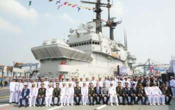 Perkuat Alutsista TNI AL, Pangkoarmada II Hadiri Peresmian Kapal Induk Pertama Indonesia, KRI Sriwijaya-100