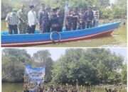 Peringati HUT ke-81 TNI, STTAL Gelar Pengabdian Masyarakat di Pesisir Sidoarjo